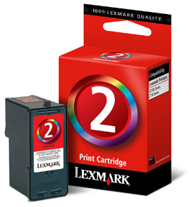 Lexmark #2 Colour Print Cartridge (18C0190)